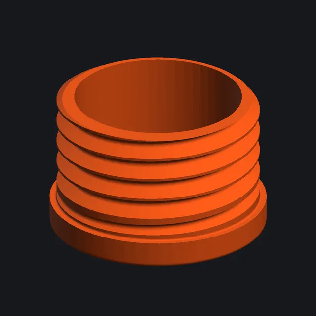 Заглушка ножки стула 49 мм — 3D-модель
