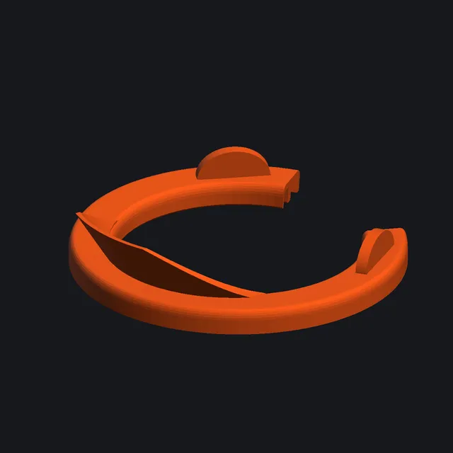 Насадка-лейка для банки краски — 3D-модель
