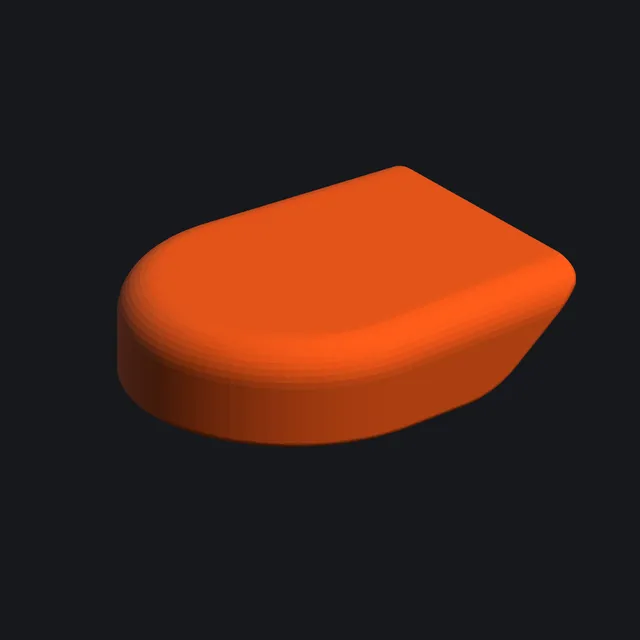 Колпачок поводка дворника Toyota — 3D-модель