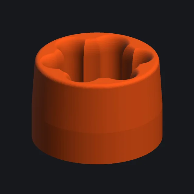 Муфта привода блендера 24 мм — 3D-модель