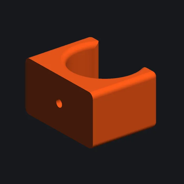 Хомут для трубы 20 мм — 3D-модель