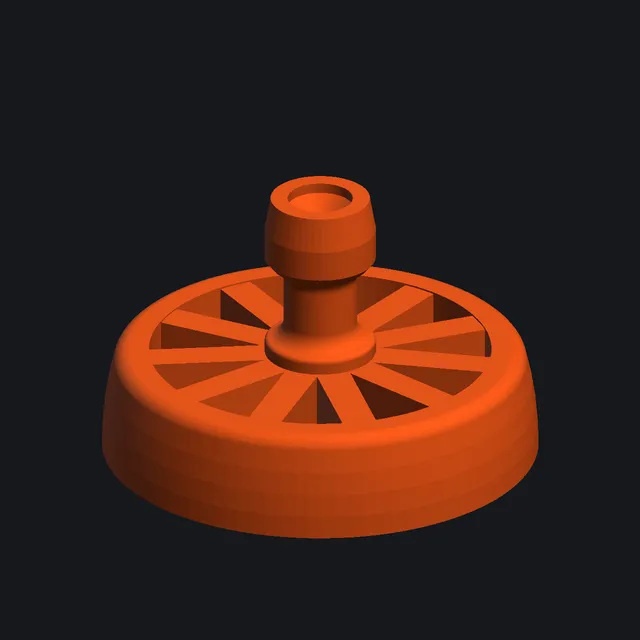 Колесо пылесоса Siemens — 3D-модель