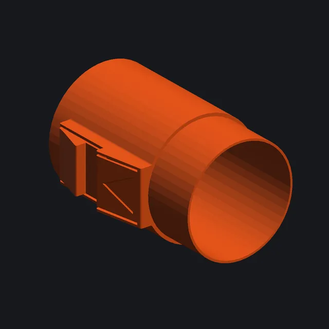 Переходник для шланга Karcher 50 мм — 3D-модель