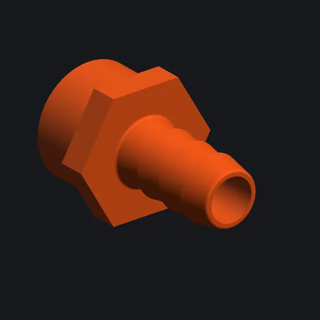 Переходник для шланга · вариант 11 — 3D-модель