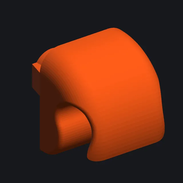 Клипса Honda 40×34 мм — 3D-модель