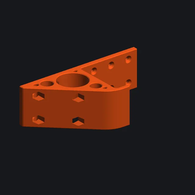 Настенный крючок · вариант 31 — 3D-модель
