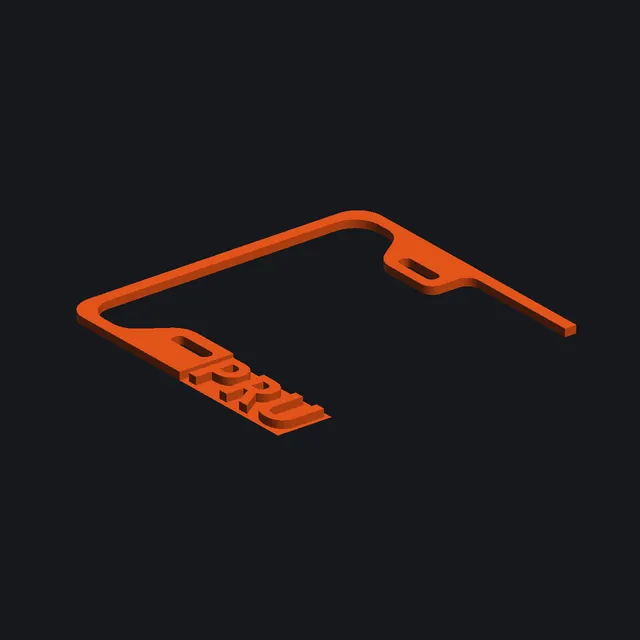 Держатель номерного знака Prusa