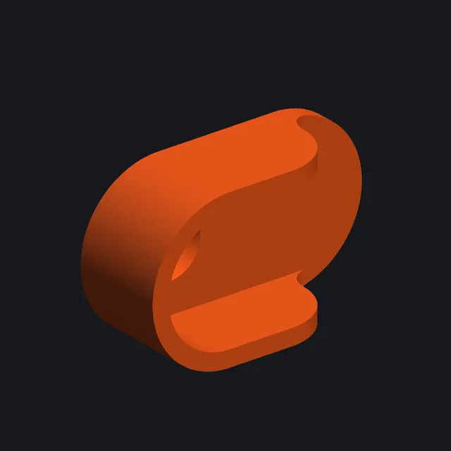 Деталь для шкафа 35 мм — 3D-модель